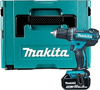 Makita DDF482T1J Akku-Bohrschrauber inkl. MAKPAC + Akku 5.0Ah