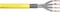 Digitus Professional Twisted-Pair Simplex Verlegekabel Dca, Cat7a, S/FTP, ohne Stecker, 100m, gelb Vorschaubild