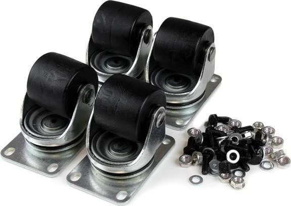 StarTech 4POSTRACK12U Universalgestell 12HE, mit Zubehör, 662mm tief