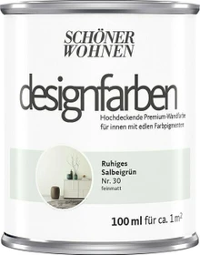 Schöner Wohnen Designfarben innen ruhiges salbeigrün, 100ml