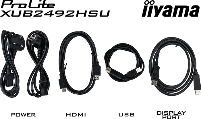 iiyama ProLite XUB2492HSU-W6, 23.8"