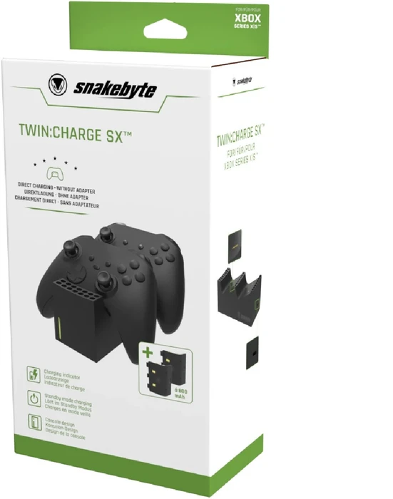 Snakebyte Twin:Charge SX Ladestation schwarz (Xbox SX)
