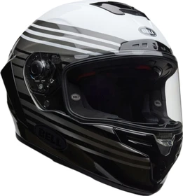Bell Race Star DLX Flex Dash schwarz/weiß/grau