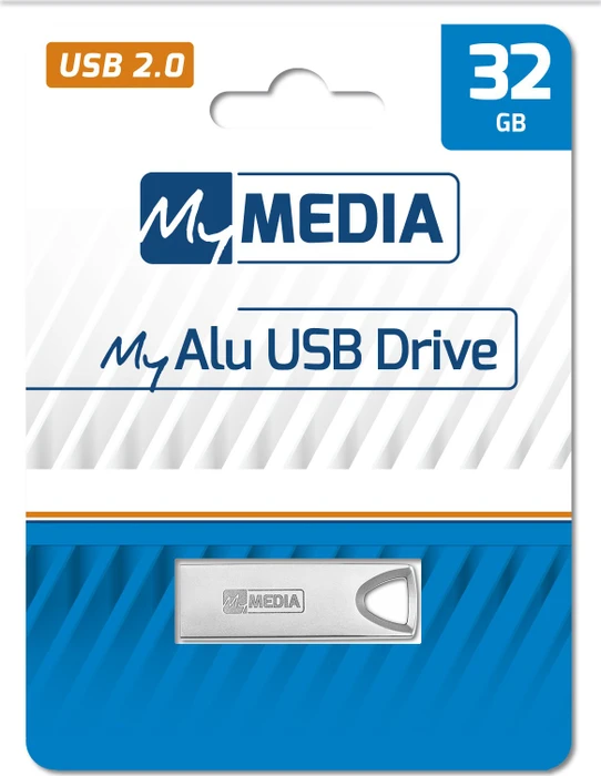 Verbatim MyMEDIA MyAlu 32GB, USB-A, USB 2.0