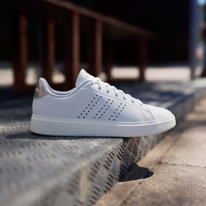 adidas Advantage 2.0 grey six/cyber metallic/off white (Damen)