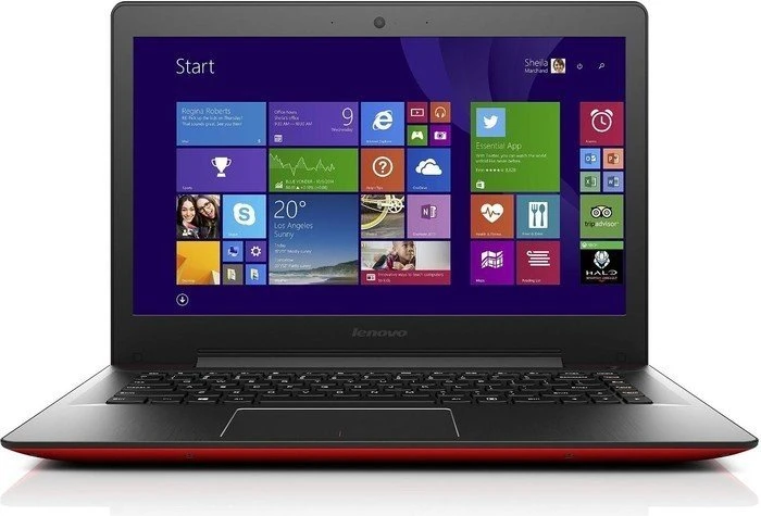 Lenovo U41-70, rot, Core i5-5200U, 8GB RAM, 256GB SSD, DE