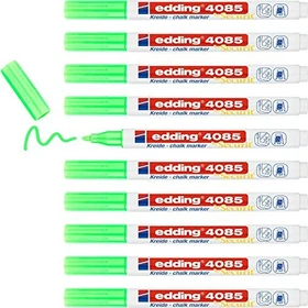 edding 4085 Kreidemarker neongrün, 10er-Pack