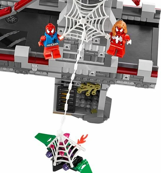 LEGO Marvel Super Heroes Spielset - Spider-Man Ultimatives Brückenduell der Web-Warriors