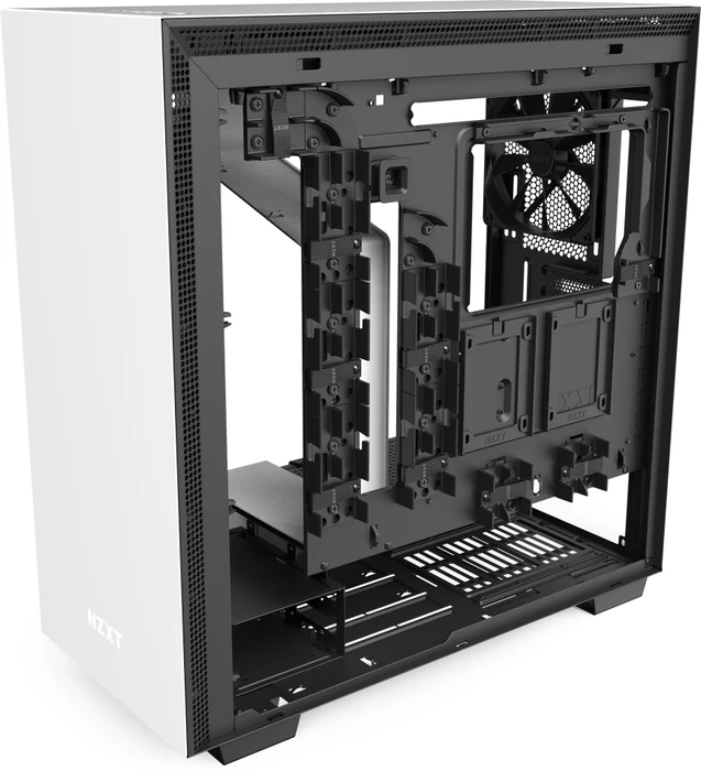 NZXT H710, weiß, Glasfenster