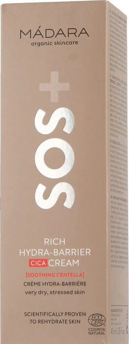 Madara SOS+ Rich Hydra-Barrier CICA Cream, 40ml