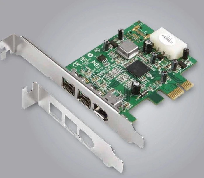 Dawicontrol DC-FW800 PCIe, 3x FireWire 800, PCIe x1