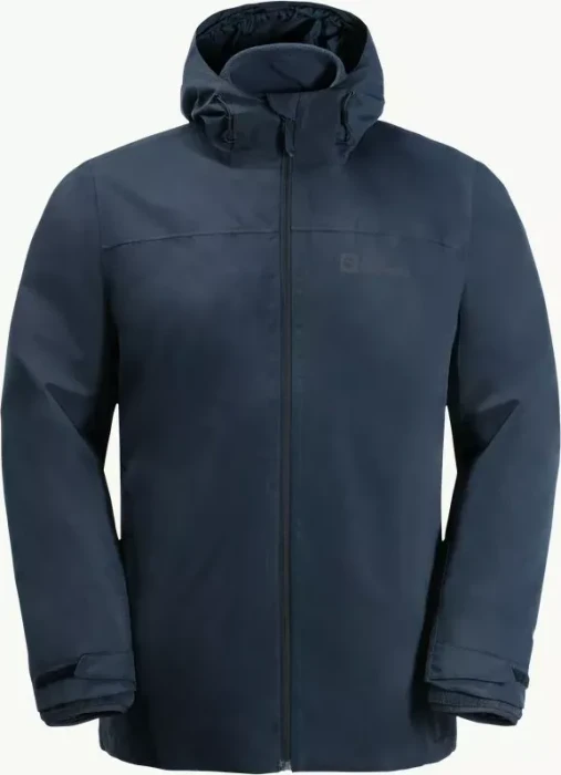 Jack Wolfskin Taubenberg 3in1 Funktionsjacke night blue (Herren)