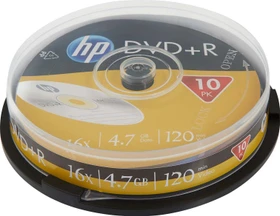 HP DVD+R 4.7GB, 16x, 10er Spindel