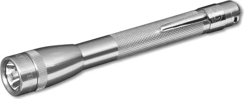 MAG-LITE MAG-LED Mini Maglite 2 AA silber Taschenlampe