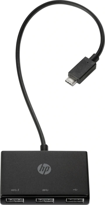 HP USB-Hub, 3x USB-A 3.0, USB-C 3.0 [Stecker]