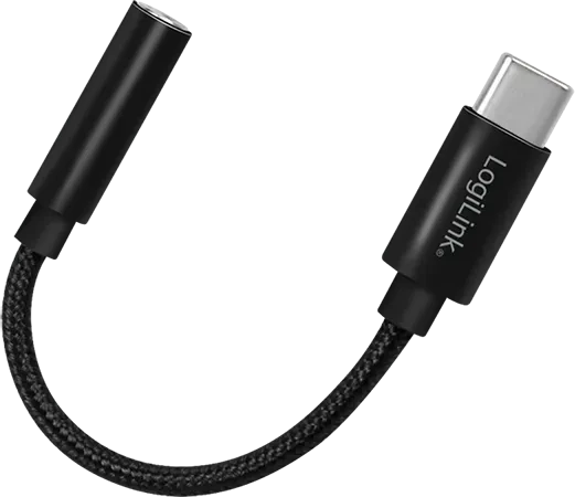 LogiLink USB-C auf 3.5mm-Klinke Audio Adapter