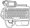 MadCatz S.T.R.I.K.E. 7 Keyboard, USB, DE Vorschaubild