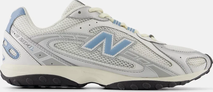 New Balance 204L silver metallic/still water