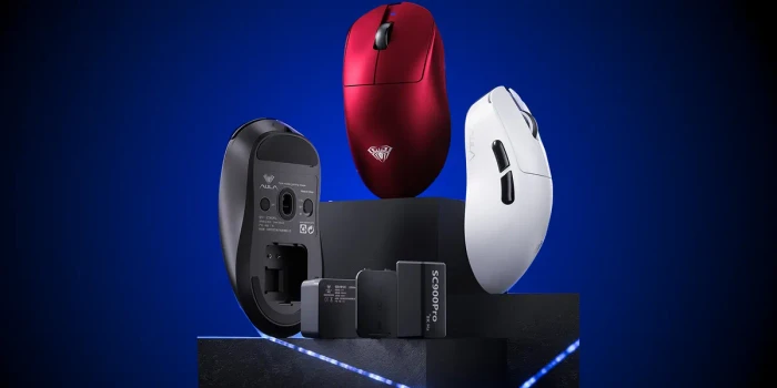 Aula SC900 Pro Gaming Mouse schwarz, USB/Bluetooth