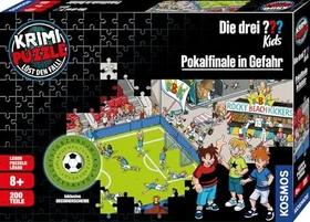 Kosmos Krimi Puzzle Die drei ??? Kids Pokalfinale in Gefahr
