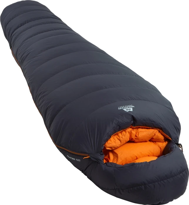 Mountain Equipment Glacier 1000 Mumienschlafsack obsidian