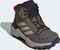 adidas Terrex AX4R Mid Rain.RDY olive strata/wonder beige/semi impact orange (Junior) Vorschaubild