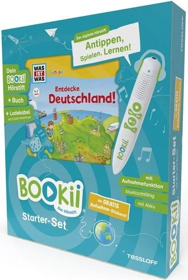 Tessloff BOOKii Starter-Set: WAS IST WAS Junior Entdecke Deutschland!