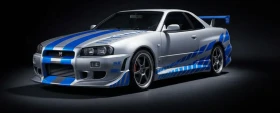 Revell Fast & Furious - Brian's 1999 Nissan Skyline GT-R 34 Click System
