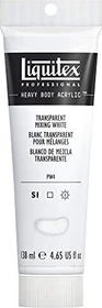 Liquitex Professional Heavy Body Acrylic transparent mixing white, 138ml