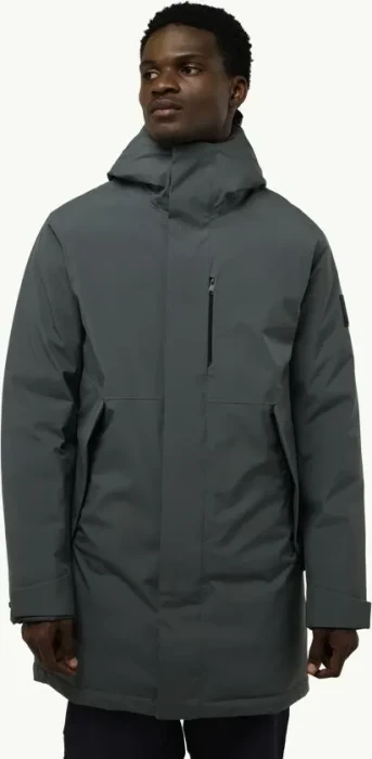 Jack Wolfskin Brandenburger Funktionsmantel slate green (Herren)