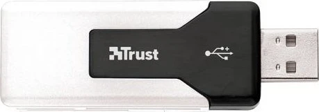 Trust Robson Mini CR-1350p Multi-Slot-Cardreader, USB-A 2.0 [Stecker]