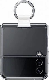 Samsung Clear Cover with Ring für Galaxy Z Flip 4 transparent