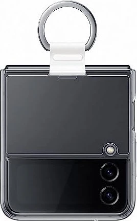Samsung Clear Cover with Ring für Galaxy Z Flip 4 transparent