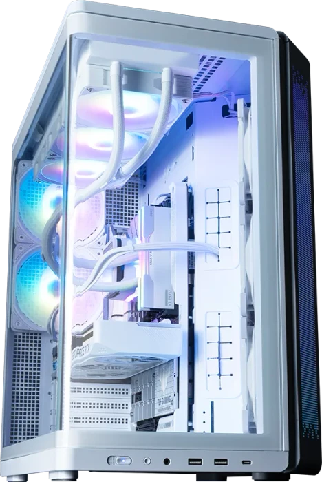 Zalman P60 White, Glasfenster