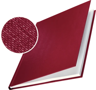 Leitz Buchbindemappe impressBIND Hardcover 17.5mm, A4, rot, 10er-Pack