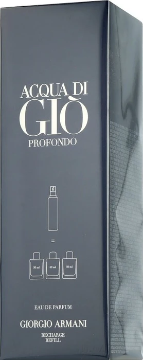 Giorgio Armani Acqua di Gio Homme Profondo Eau de Parfum Refill, 150ml