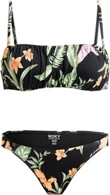 Roxy PT Beach Classics Bandeau Bikini-Set anthracite/island escape (Damen)