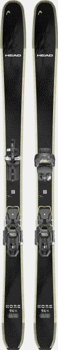 Head KORE 94 Ti Freeride + Attack Hybrid 14 MN/PT (inkl. Bindung) (Modell 2025/2026)