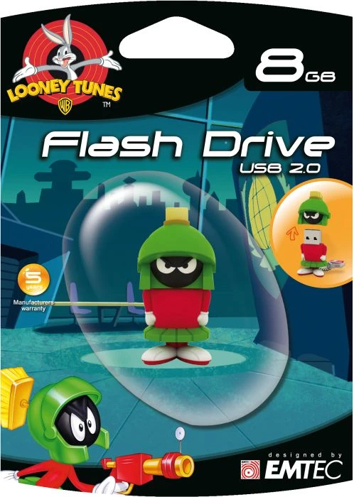 Emtec L107 Looney Tunes Marvin the Martian 8GB, USB-A, USB 2.0