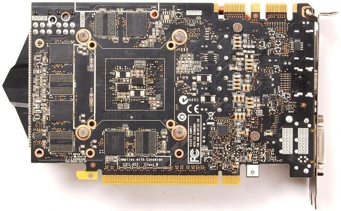 Zotac GeForce GTX 760 OC, 2GB GDDR5, 2x DVI, HDMI, DP