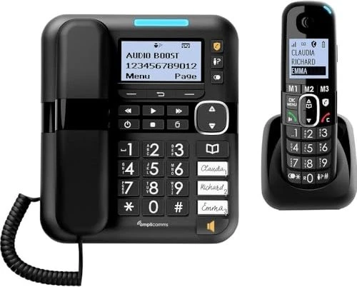 Amplicomms BigTel 1580 Combo schwarz