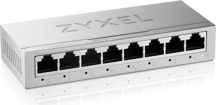 Zyxel GS-100 Desktop Gigabit Switch, 8x RJ-45