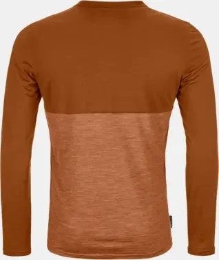Ortovox 150 Cool Logo Funktionsshirt langarm bristle brown (Herren)