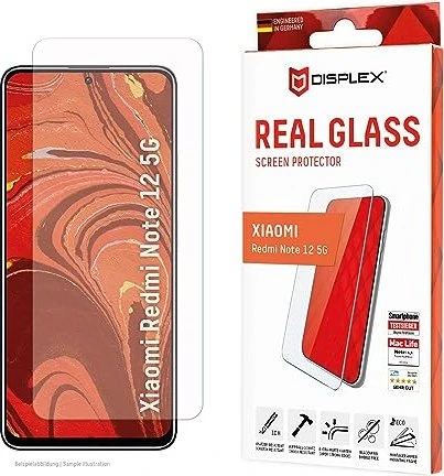 Displex Real Glass für Xiaomi Redmi Note 12 5G
