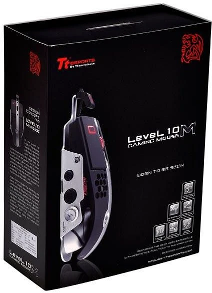 Tt esports Level 10 M Diamond Black, USB