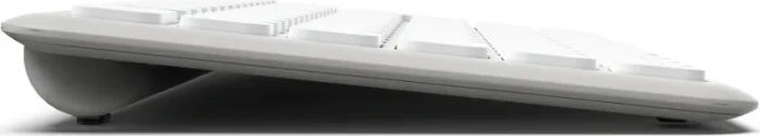 Hama WK-500 kompakte Multi-Device-Tastatur, grau/weiß, USB/Bluetooth, DE