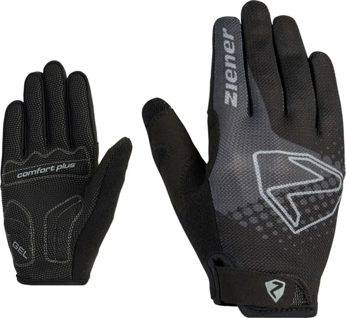 Ziener Colo Long Fahrradhandschuhe schwarz (Junior)