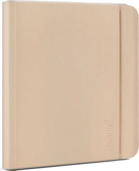 tolino vision color Stylus Sleep Cover, PU, sand beige/grau