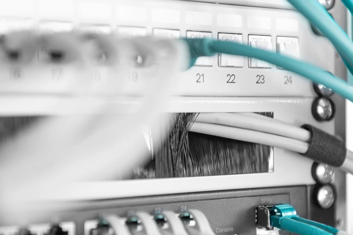 Digitus Bürstenleiste für 19" Schränke, RAL 7035, 1HE