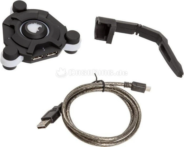 Lioncast MB10, Mauskabelhalterung, schwarz